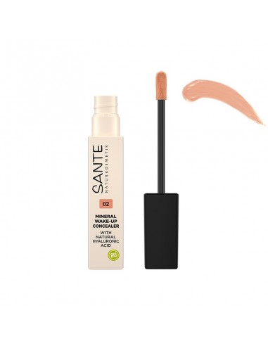 Corrector Mineral Wake-Up 02 Warm Beige 8 Mililitros Sante Naturkosmetik