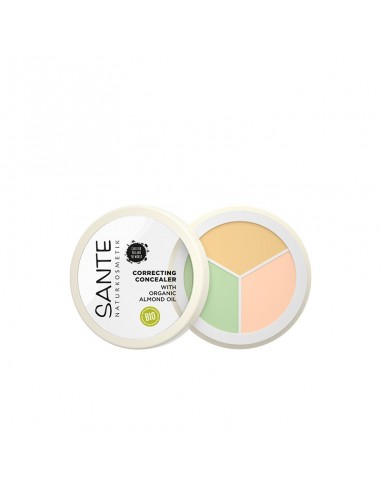 Corrector Polvo-Crema 3 Tonos 6 Gramos Sante Naturkosmetik