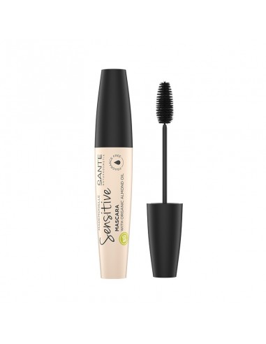 Mascara De Pestañas Sensitive 01 Black 12 Mililitros Sante Naturkosmetik