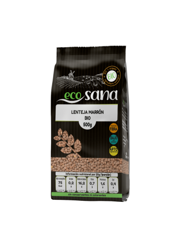 Lenteja Marron Bio 500G Ecosana