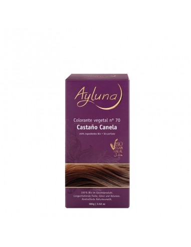 Colorante Vegetal 70 Castaño Canela 100 G de Ayluna