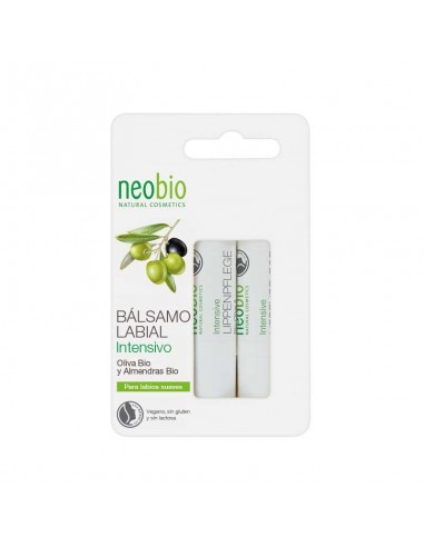 Balsamo Labial Tratante Duplo Oliva & Almendras Bi de Neobio