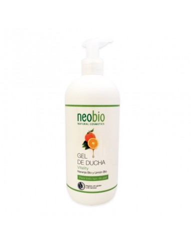 Gel Ducha Vitality 500 Naranja & Limon Bio 500Ml de Neobio