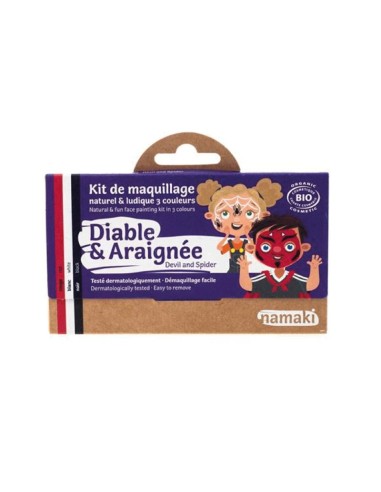 Kit Maquillaje Diablo & Araða 3 X 2,5Gr de Namaki