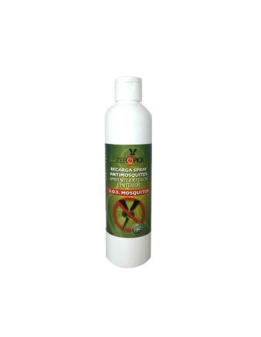 Recarga Para Spray Ambiente Antimosquitos 250Ml de Zeropick