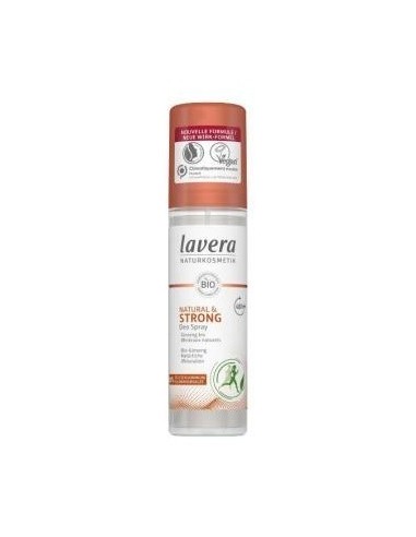 Strong & Natural Desodorante 48H Spray 75 Mililitros Lavera