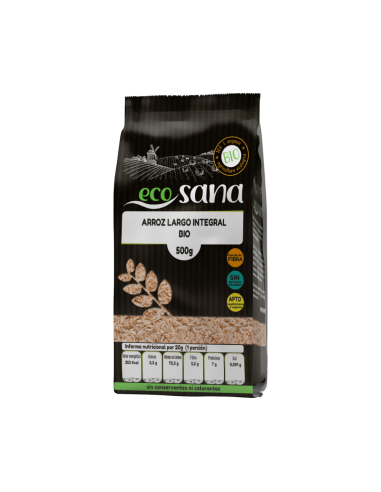 Arroz Largo Integral Bio 500G Ecosana