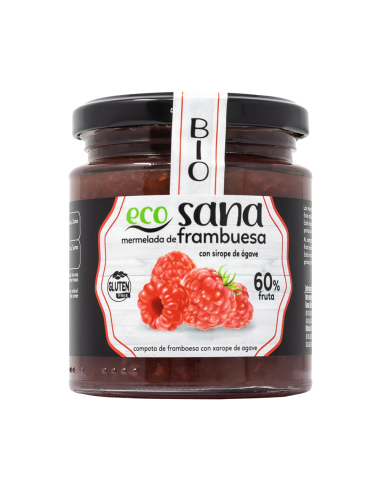 Mermelada Extra Frambuesa S/Azucar Con Agabe Sirope Bio 260G