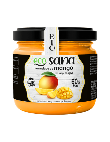 Mermelada Extra Mango S/Azucar Con Agabe Sirope Bio 260G Eco