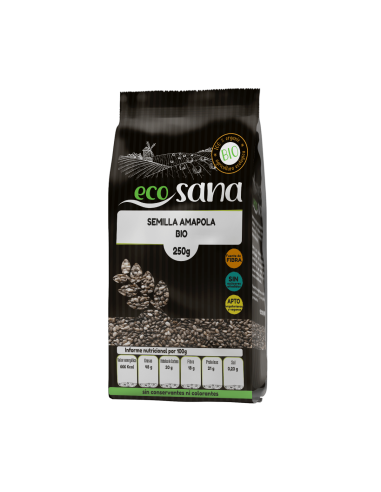 Semilla Amapola Bio 250G Ecosana