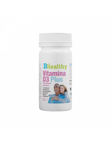 Bhealthy Vitamina D3 Plus 45Cap. de Biover