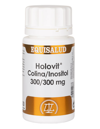 Holovit Colina/Inositol 300/300 Mg 50 Cáp. de Equisalud