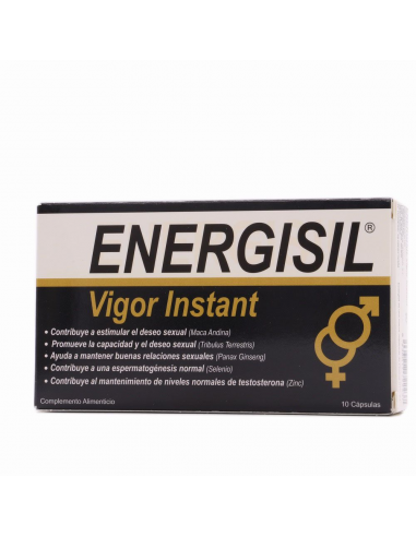 Energisil Vigor Instant 10 Cápsulas  Energisil