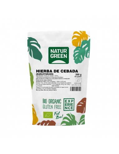 Hierba De Cebada Bio 150 Gr de Naturgreen