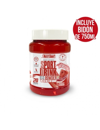 Sport Drink Iso Powder  1020 G (Bote Por 20 Bidones)Sandia d