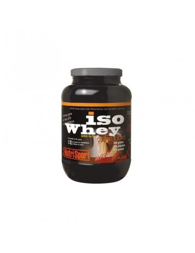 Iso Whey Cero Cero Fresa 1Kg. Nutrisport