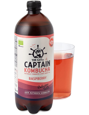 Kombucha Frambuesa 1Lt. Bio Captain