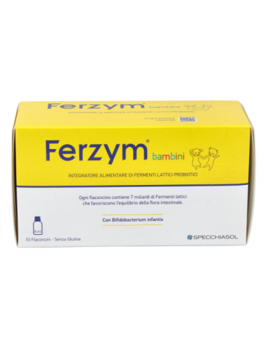 Ferzym Plus Junior 10 Viales/ 8 Ml  Specchiasol