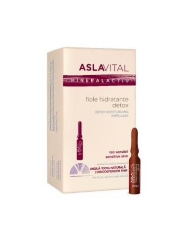 Ampollas Hidratantes Detox 7 Ampollas Asla Vital (Dra. Ana Aslan)