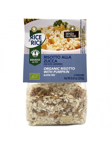 Risotto Con Calabaza Bio 250 Gr Sin Gluten de Rice&Rice