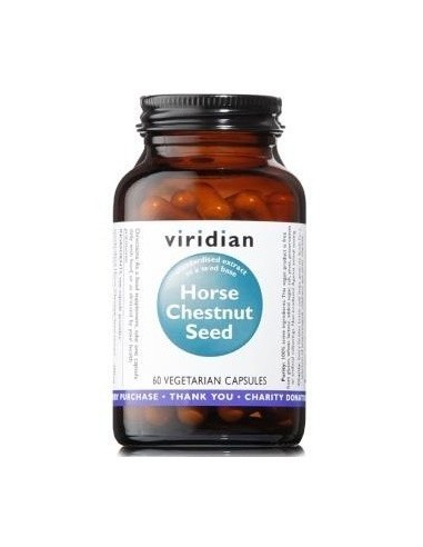 Castaño De Indias Extracto Estandarizado 60 Cápsulas Veg Viridian