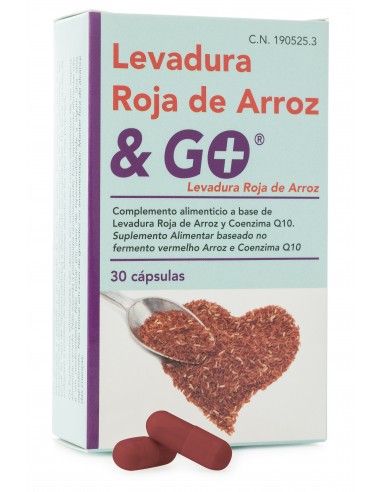 Levadura Roja & Go 30 Cap de Pharma&Go