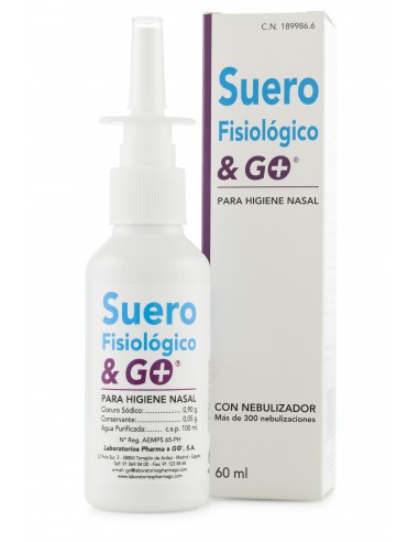 Suero Con Nebulizador & Go 60 Ml de Pharma&Go