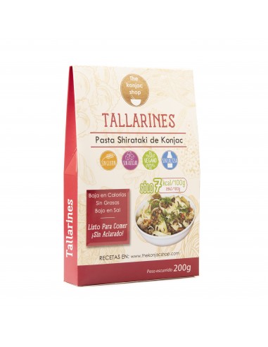 Tallarines De Konjac 200 Gramos The Konjac Shop