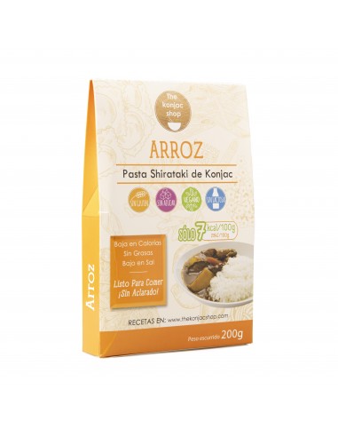 Arroz De Konjac 200 Gramos The Konjac Shop