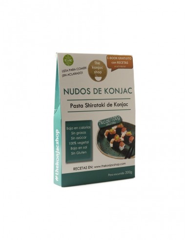 Nudos De Konjac 200 Gramos The Konjac Shop