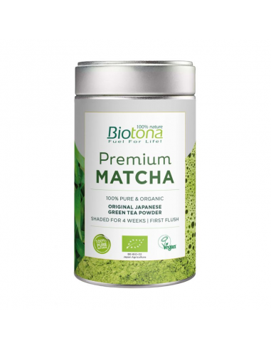 Premium Matcha Eco 80Gr. de Biotona