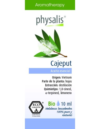 Esencia Cajeput 10Ml. Bio de Physalis