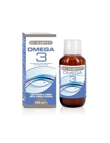 Omega 3 Marino Sabor Limon . Acidos Grasos Omega 3 + Epa + Dha    Botella - 125 Ml Marnys