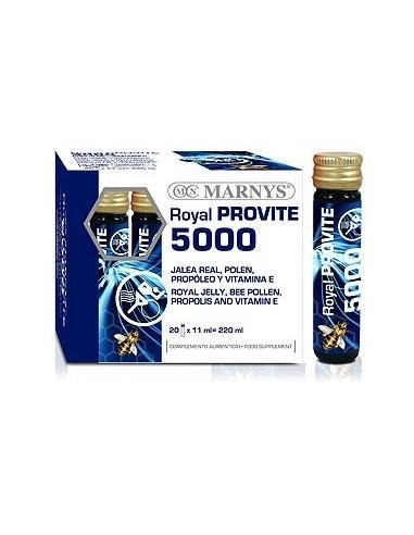 Royal Provite 5000  Jalea Real +Propoleo+Polen+Vit. E   20 Viales X 11Ml Marnys