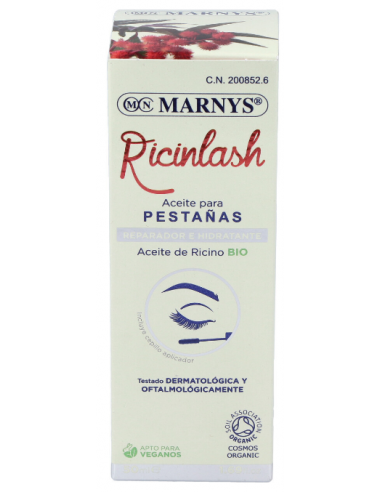 Ricinlash 50 Ml - Aceite De Ricino Con Aplicador  Marnys