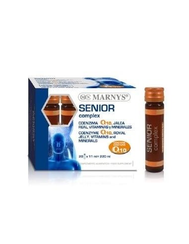 Senior Complex Q10  Jalea Real +Q10 + Mg + Zinc + Biotina + Selenio + Vitaminas   20 Viales X 10 Ml Marnys