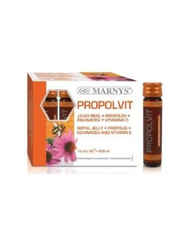 Propolvit  Jalea Real+Echinacea+Propoleo 20 Viales X 10 Ml Marnys