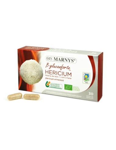 Melena De León Bio  30 Cápsulas Vegetales  X 400Mg  Marnys