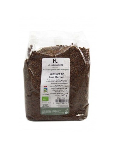 Semilla De Lino Marron Eco 500 G de Horno De Leña