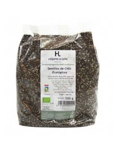 Semillas De Chia Eco 500 G de Horno De Leña