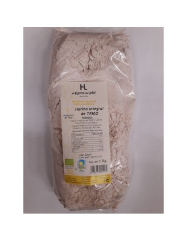 Harina Integral De Trigo Eco 1 Kg de Horno De Leña