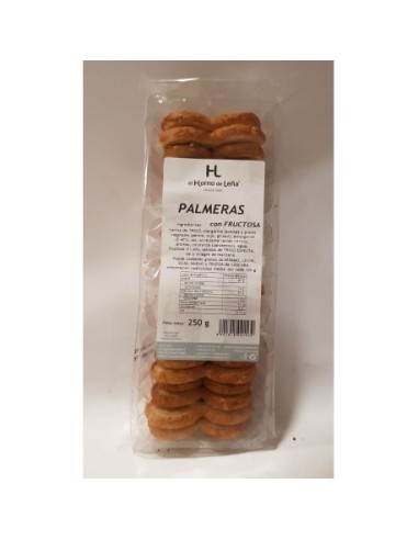 Palmeras De Trigo Con Fructosa 250 G de Horno De Leña