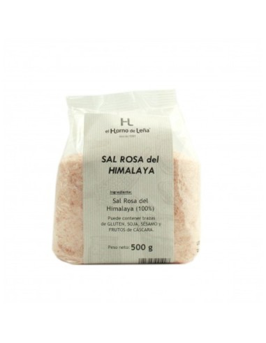 Sal Rosa Del Himalaya 500 G de Horno De Leña