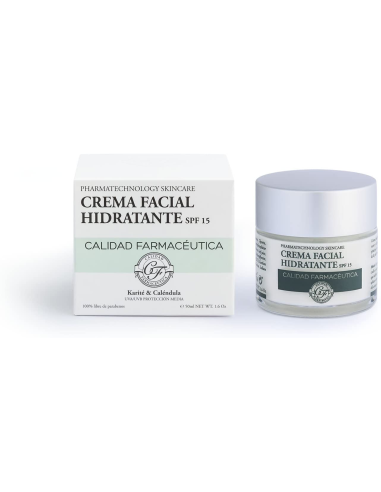 Crema Facial Hidratante Spf15 50 Ml de Calidad Farmaceutica