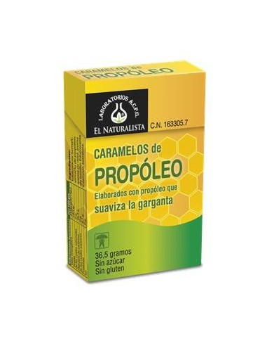 Caramelos Propoleo 20 Unidades de El Naturalista