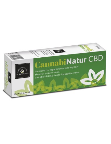 Cannabinatur Cbc Gel Crema 75 Gramos El Naturalista