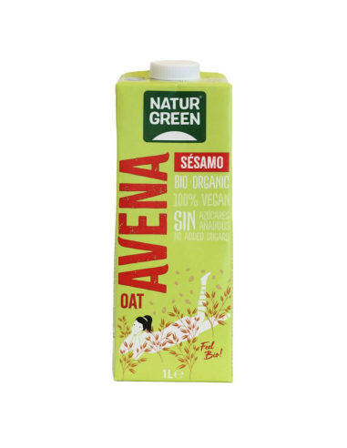 Bebida Avena Sesamo Bio 1Litro S/A de Naturgreen