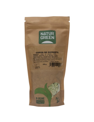 Copos De Guisante Bio 225 Gramos de Naturgreen