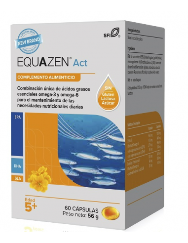 Equazen Act 60 cápsulas de Vitae