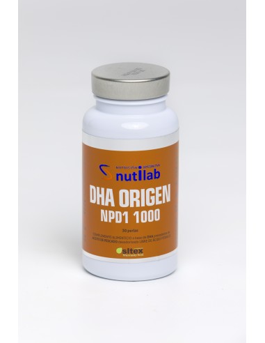 Dha Origen Npd1 1000 Blister 30 perlas. de Nutilab